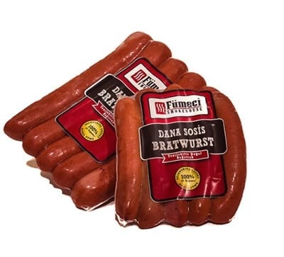 Fümeci Dana Bratwurst 450-500gr