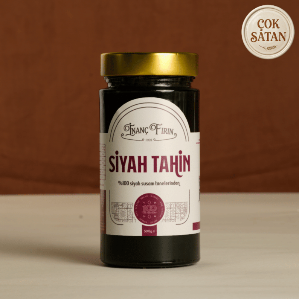 İnanç Fırın Siyah Tahin 500grPekmez Tahin