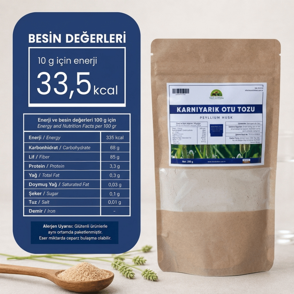 Karnıyarık Otu Tozu 200grDoğal Unlar
