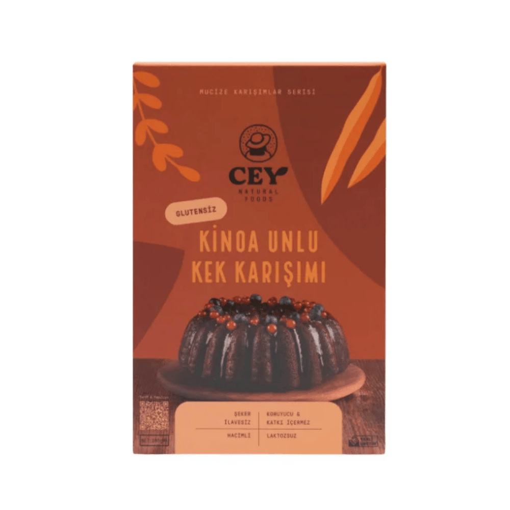Kinoa Unlu Kek Karışımı 265 grGlutensiz Unlar ve Makarnalar