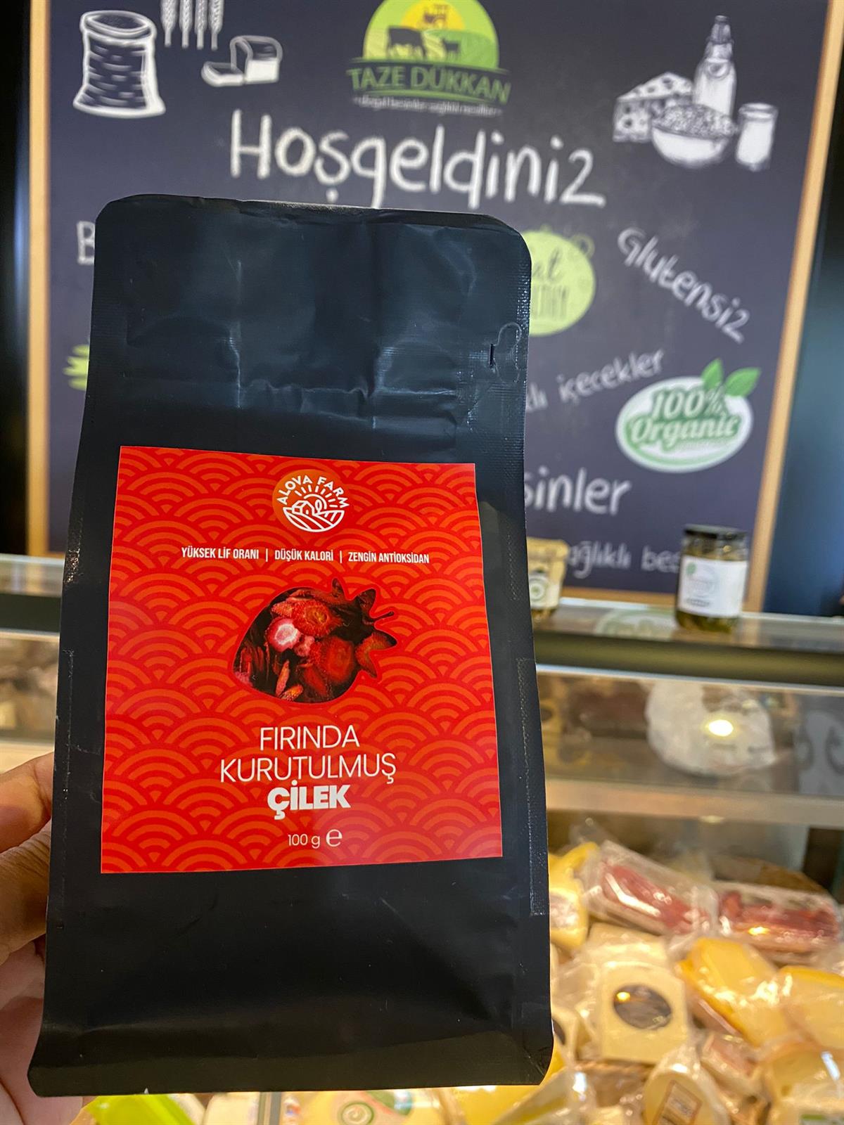 Kurutulmuş Çilek 100GR