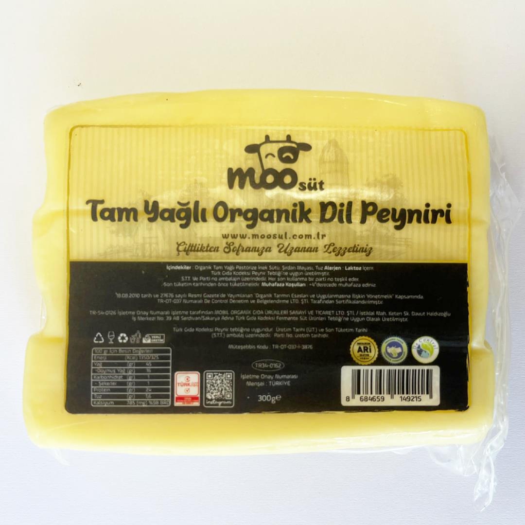 Moosüt Organik Dil Peyniri 300 gr