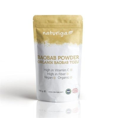 Naturiga Organik Baobab Tozu 100gr