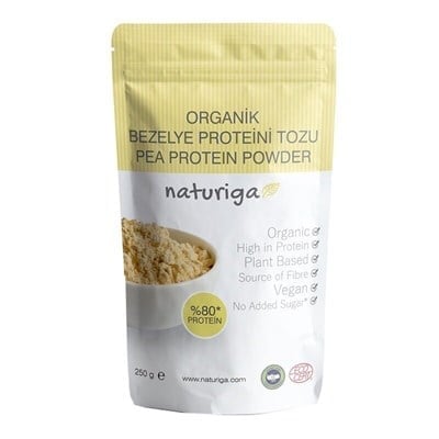 Naturiga Organik Bezelye Proteini Tozu 100 gr