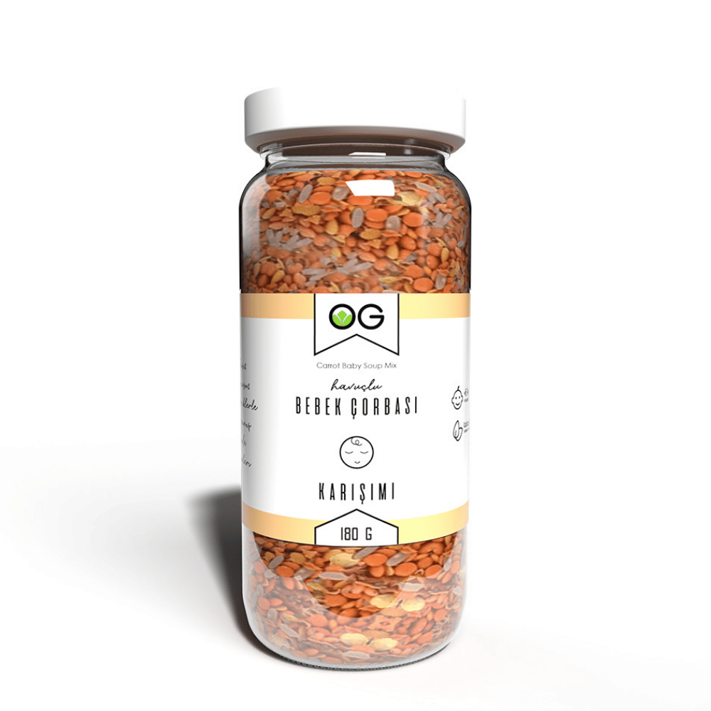 Organik Havuçlu Bebek Çorbası Karışımı 180grDiğer Bebek Çocuk Ürünleri