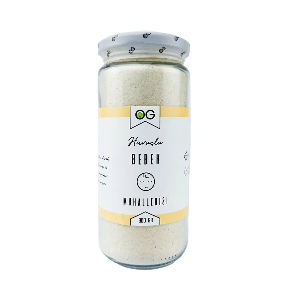 Organik Havuçlu Muhallebi Karışımı 300grBebek Çocuk Gıda