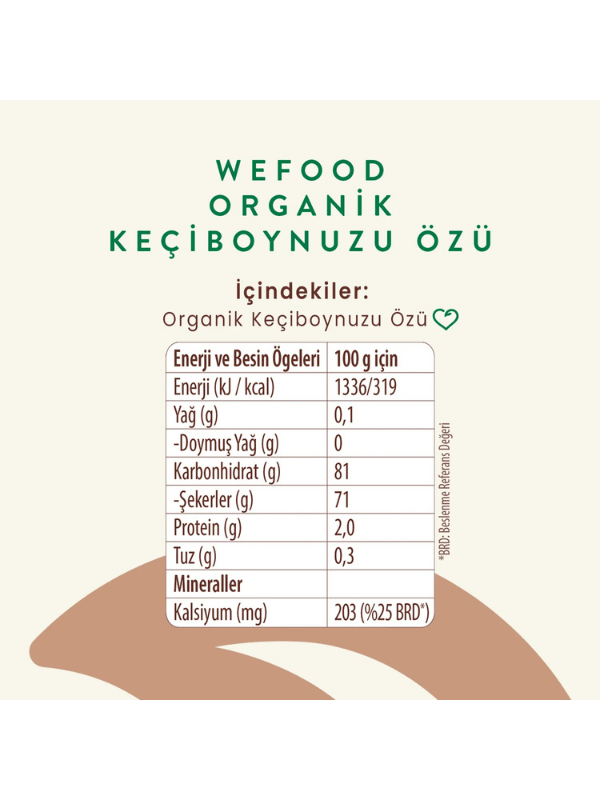 Organik Keçiboynuzu Özü (Soğuk Sıkım) 315 gr