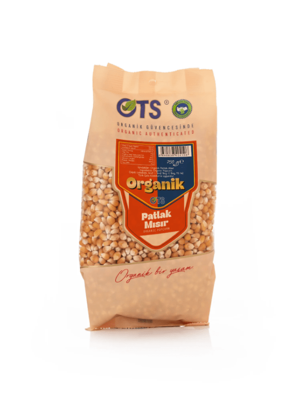 Organik Patlak Mısır 750gr