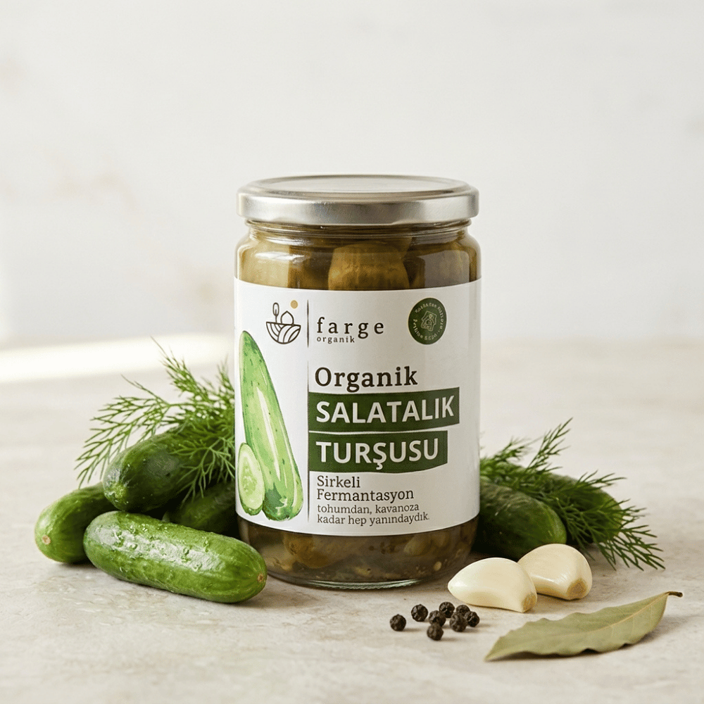 Organik Salatalık Turşusu Turşular