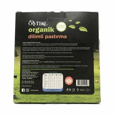 Orvital Organik Dilimli Pastırma 120gr