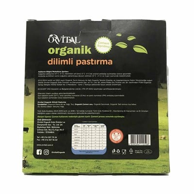 Orvital Organik Dilimli Pastırma 120gr