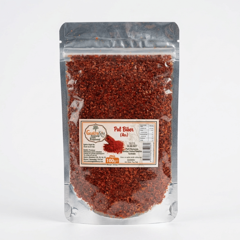 Pul Biber Acı 100 GrBaharat & Tuz