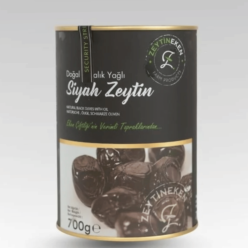Siyah Zeytin 700grZeytin ve Zeytinyağları