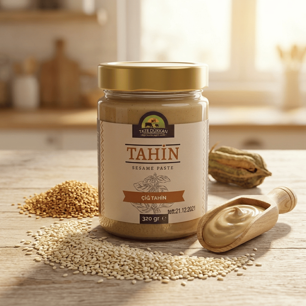 Taze Dükkan Fethiye Tahini 320 gPekmez Tahin