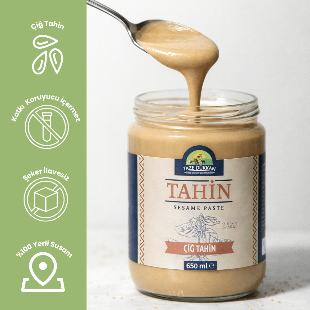 Taze Dükkan Fethiye Tahini 650 gPekmez Tahin