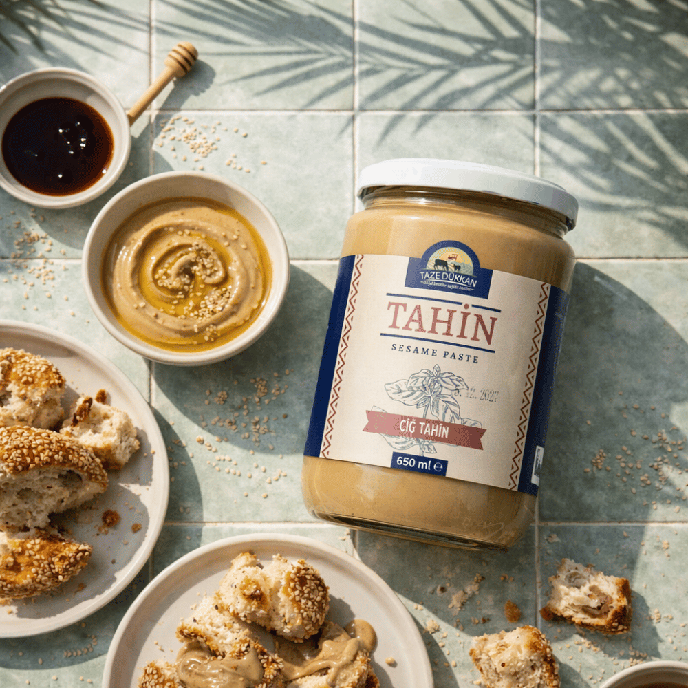 Taze Dükkan Fethiye Tahini 650 gPekmez Tahin