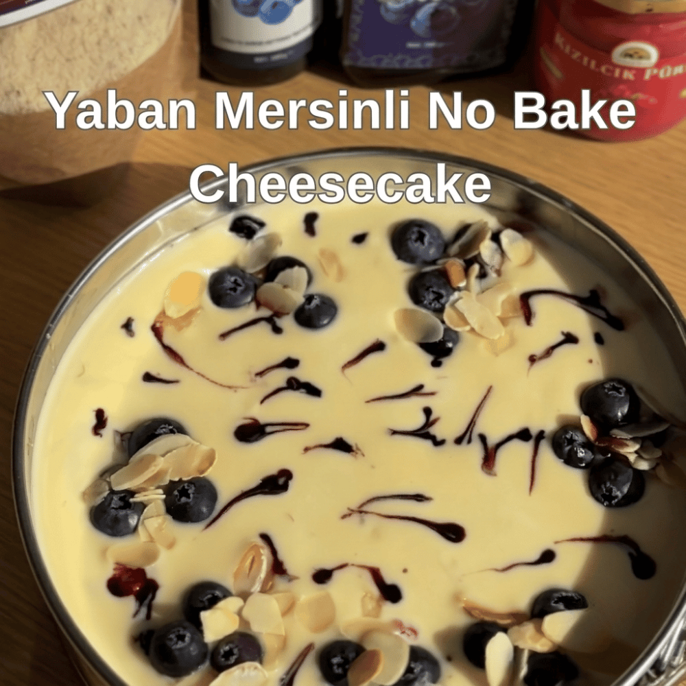Taze Tarif Yaban Mersinli CheesecakeTaze Tarifler