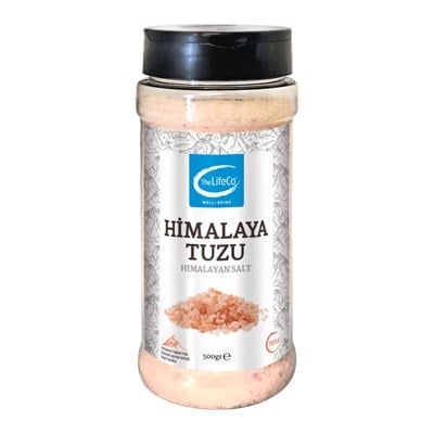 The Lİfeco Himalaya İyotlu Sofra Tuzu Pembe 500 gr