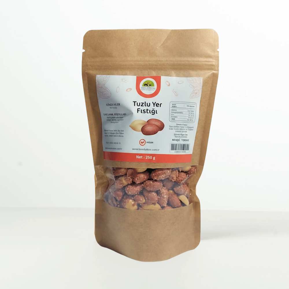 Tuzlu Yer Fıstığı 250 grKuruyemişler