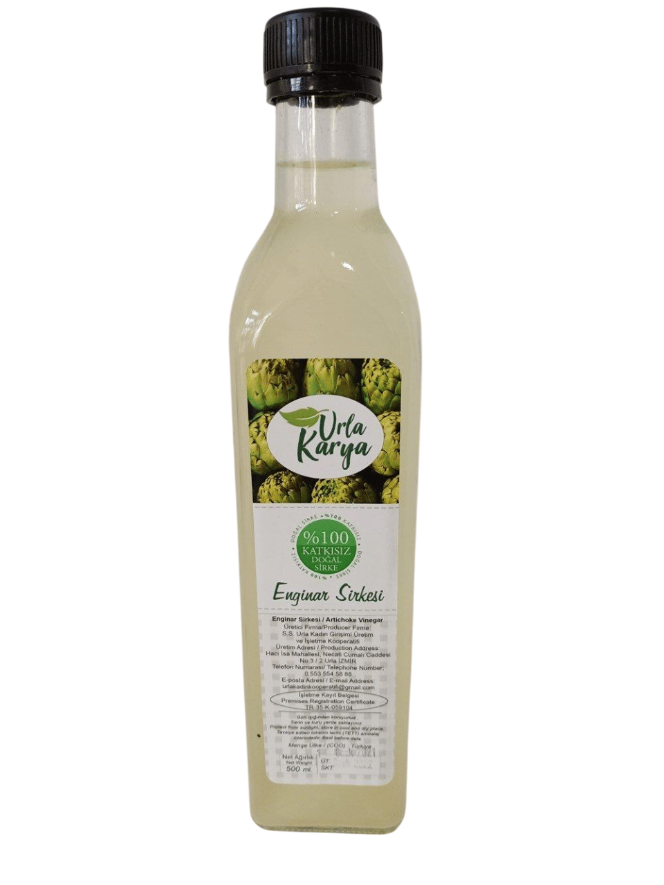 Urla Enginar Sirkesi 500ML