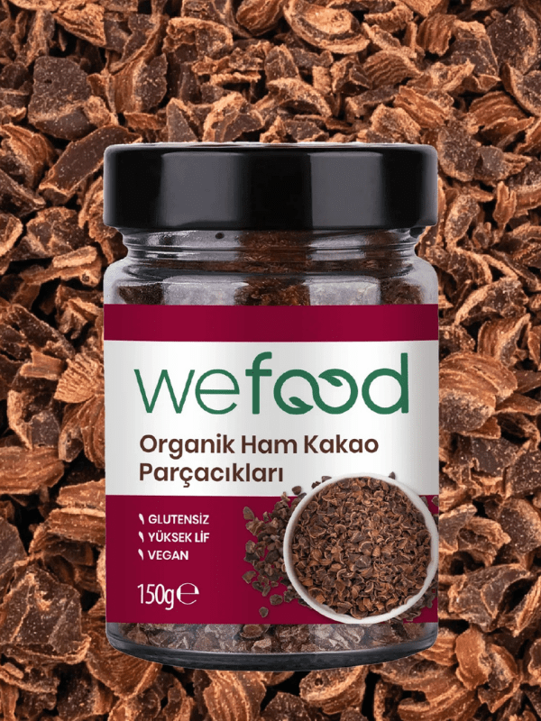 Wefood Organik Ham Kakao Parçacıkları 150 g