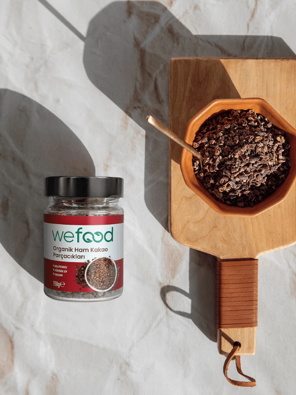 Wefood Organik Ham Kakao Parçacıkları 150 g