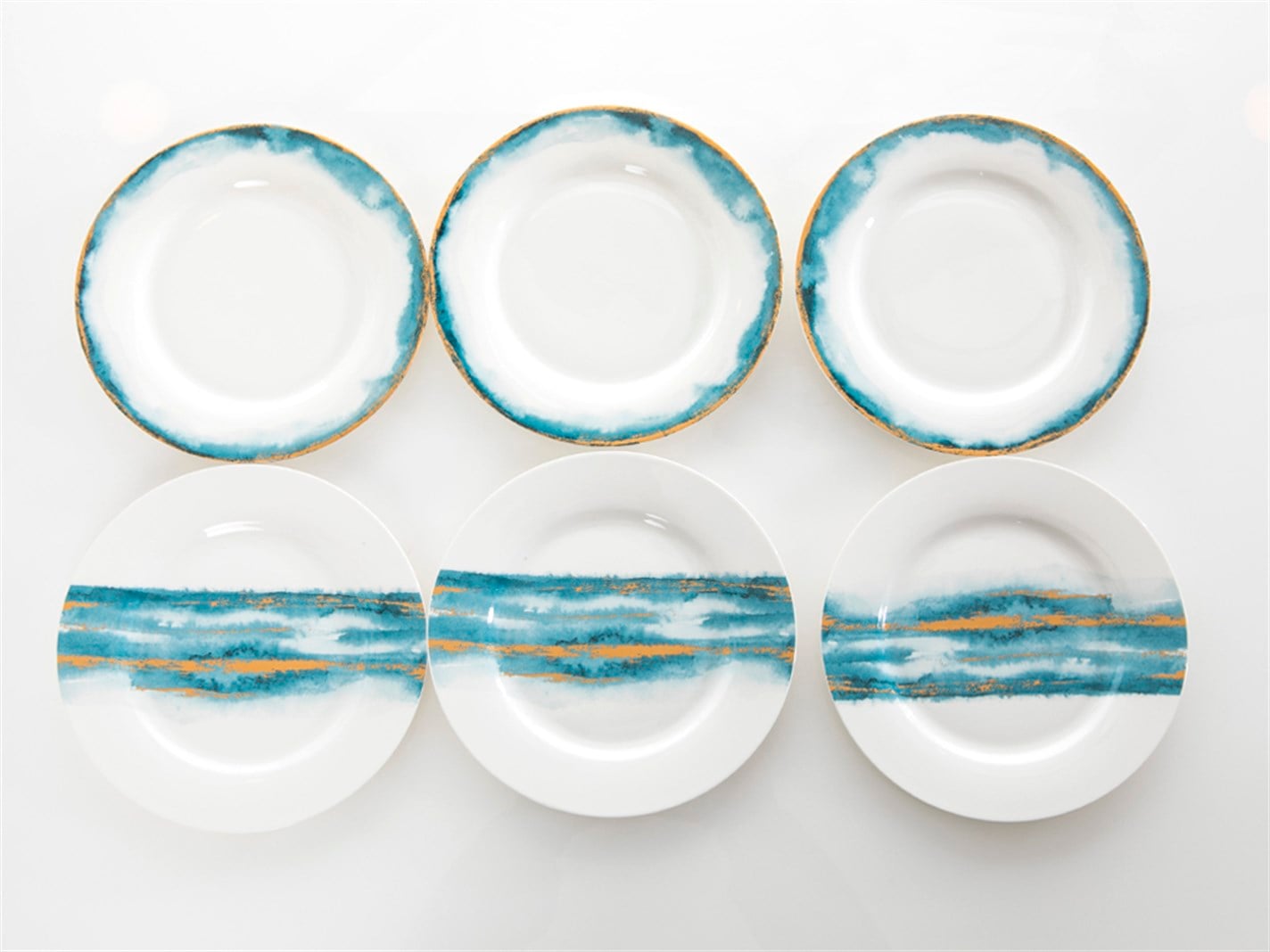 șic  6 set 20 cm Albastru