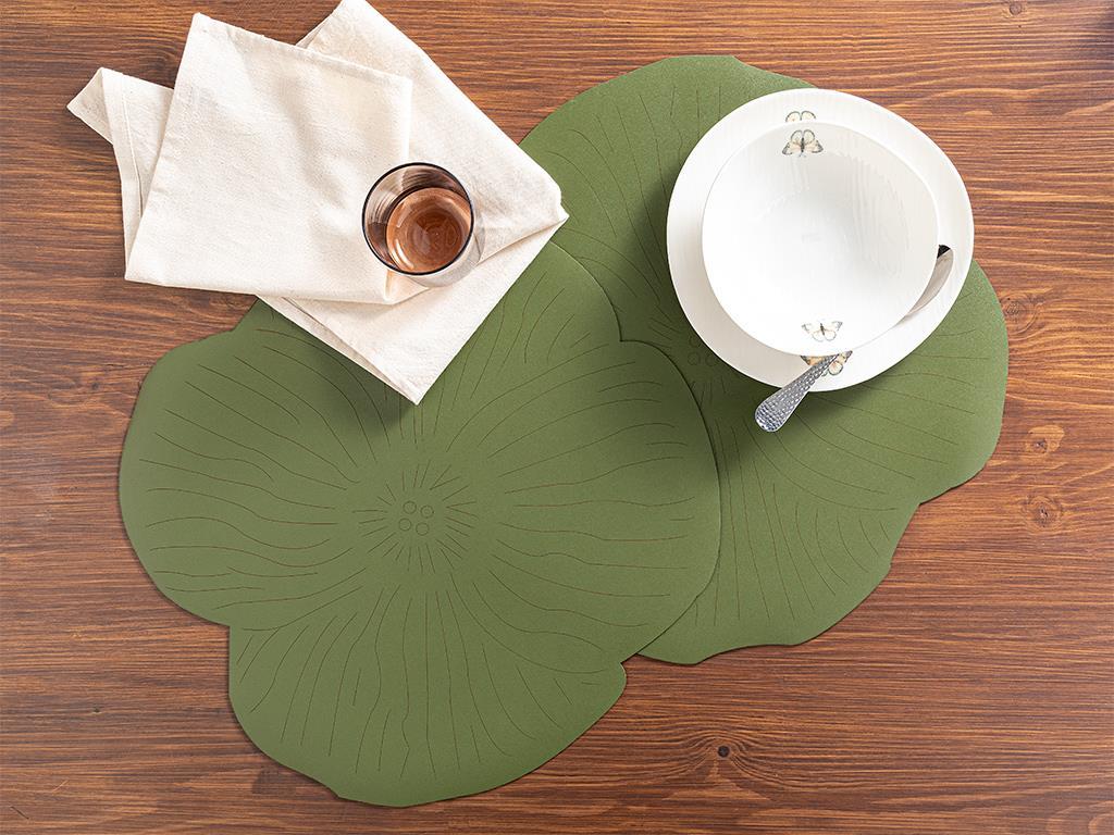 înflorit # Set 2 40 cm Mint-lilac-roz