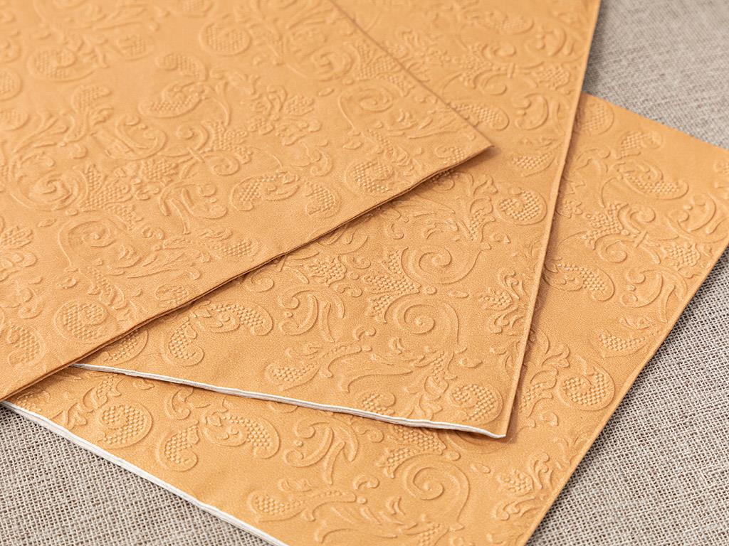 Allegro Paper 20 Set Tissue Napkin 33x33 cm Rose Gold
