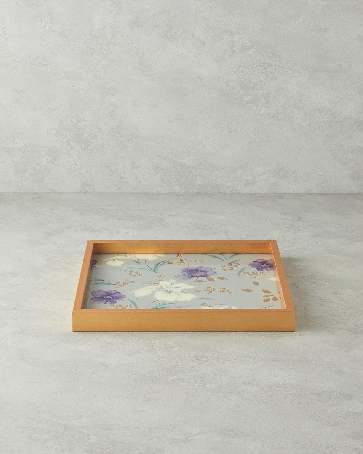 Almina Tavă Decorativă 33x33 cm Crem.