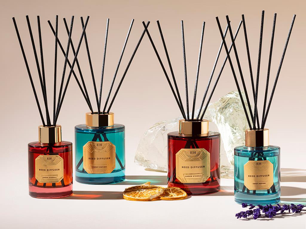 Amber Eternal Aromă De Cameră Cu Bețișoare 200 Ml auriu