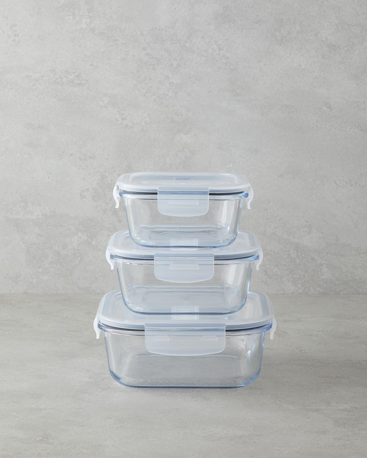 Arian Borosilicat Recipient Depozitare 520 ml Transparent