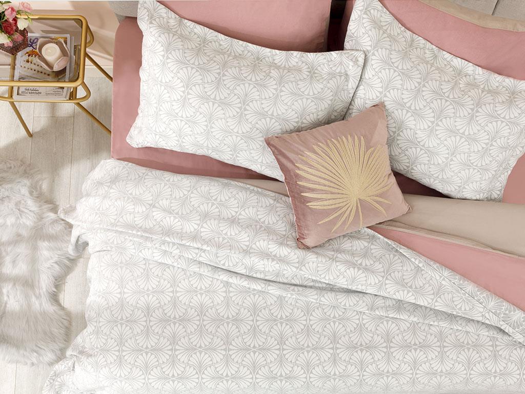 Artdeco Jacquard Single Set Cuvertură De Pat 160*240 Cm Gri