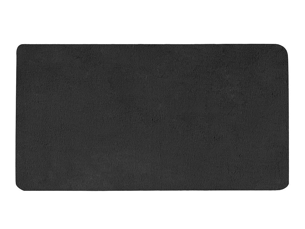 Atingere moale Iepure De Pluș Blană Artificială 120x180cm dikdörtgen kesim Antracit