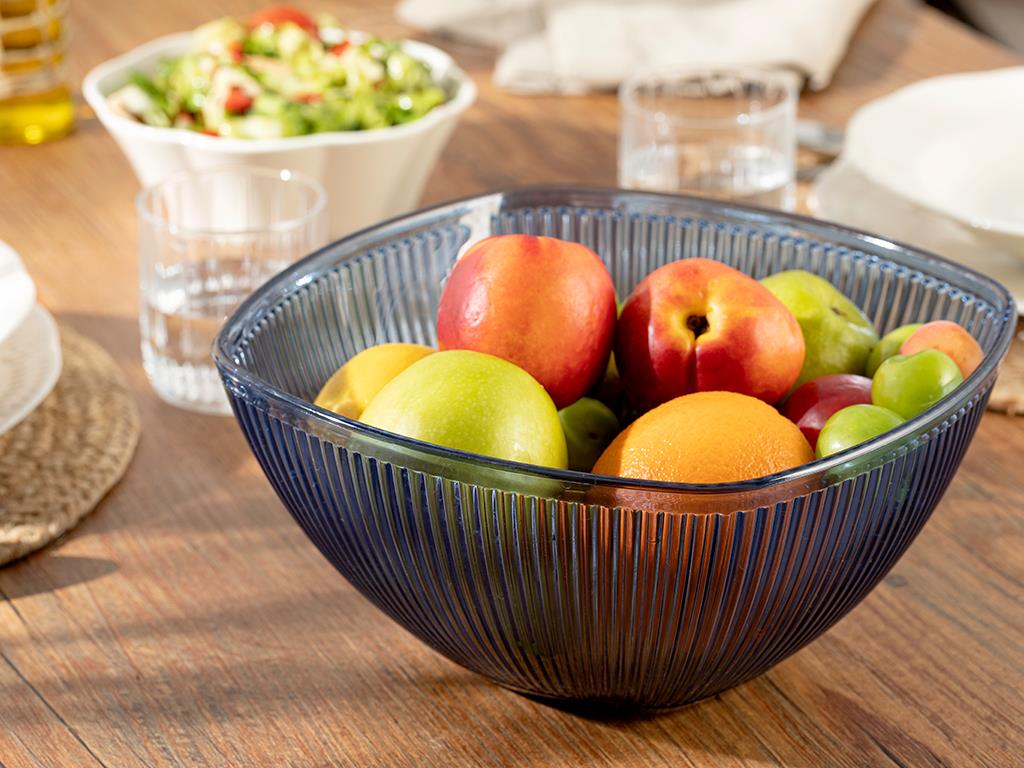 Axel Acrylic Bowl 25 cm Navy Blue