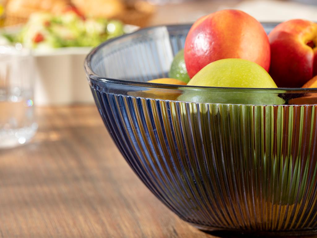 Axel Acrylic Bowl 25 cm Navy Blue