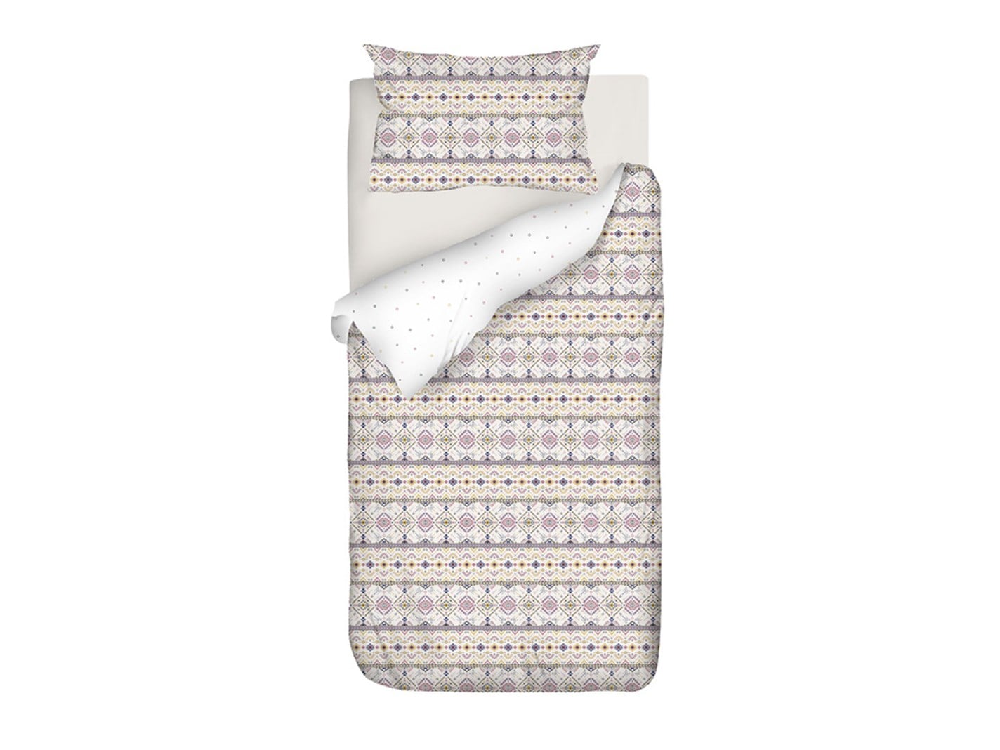 Aztech 57 Tel / 144 Numărul de fir Pentru o persoana 160x220 cm Muştar