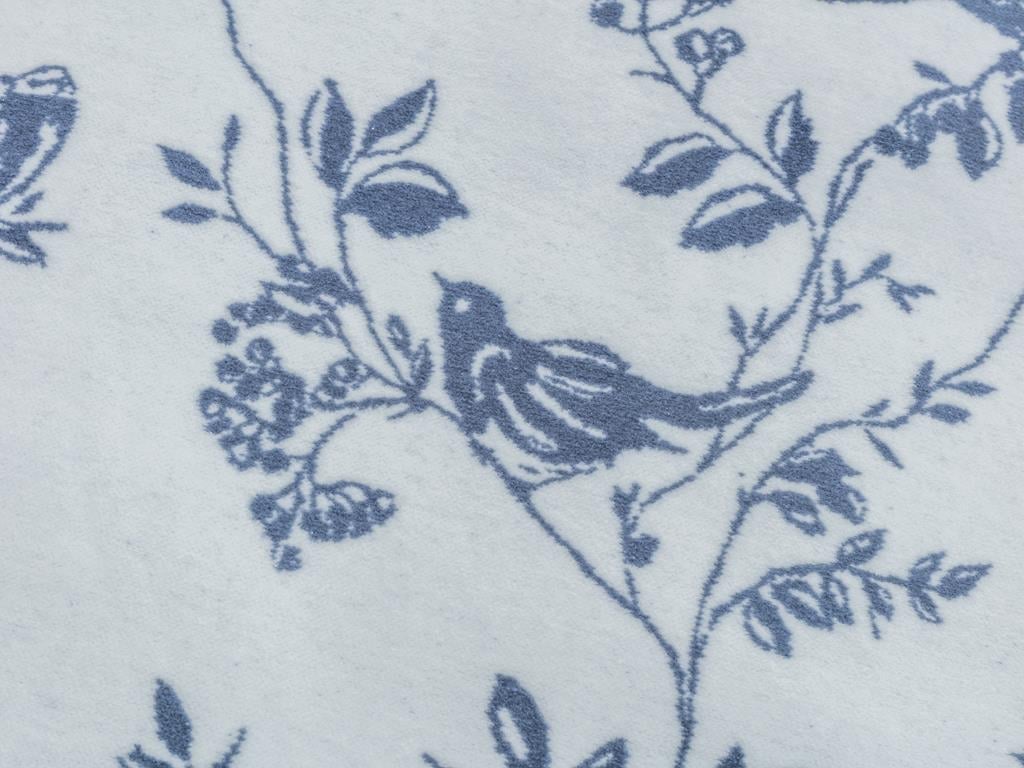 Birdbunch Cottony Double Person  PĂTURĂ 200x220 cm Albastru Închis