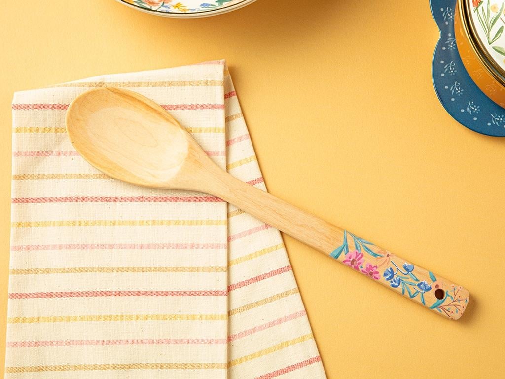 Blomstring Wooden Service Spoon 30 cm