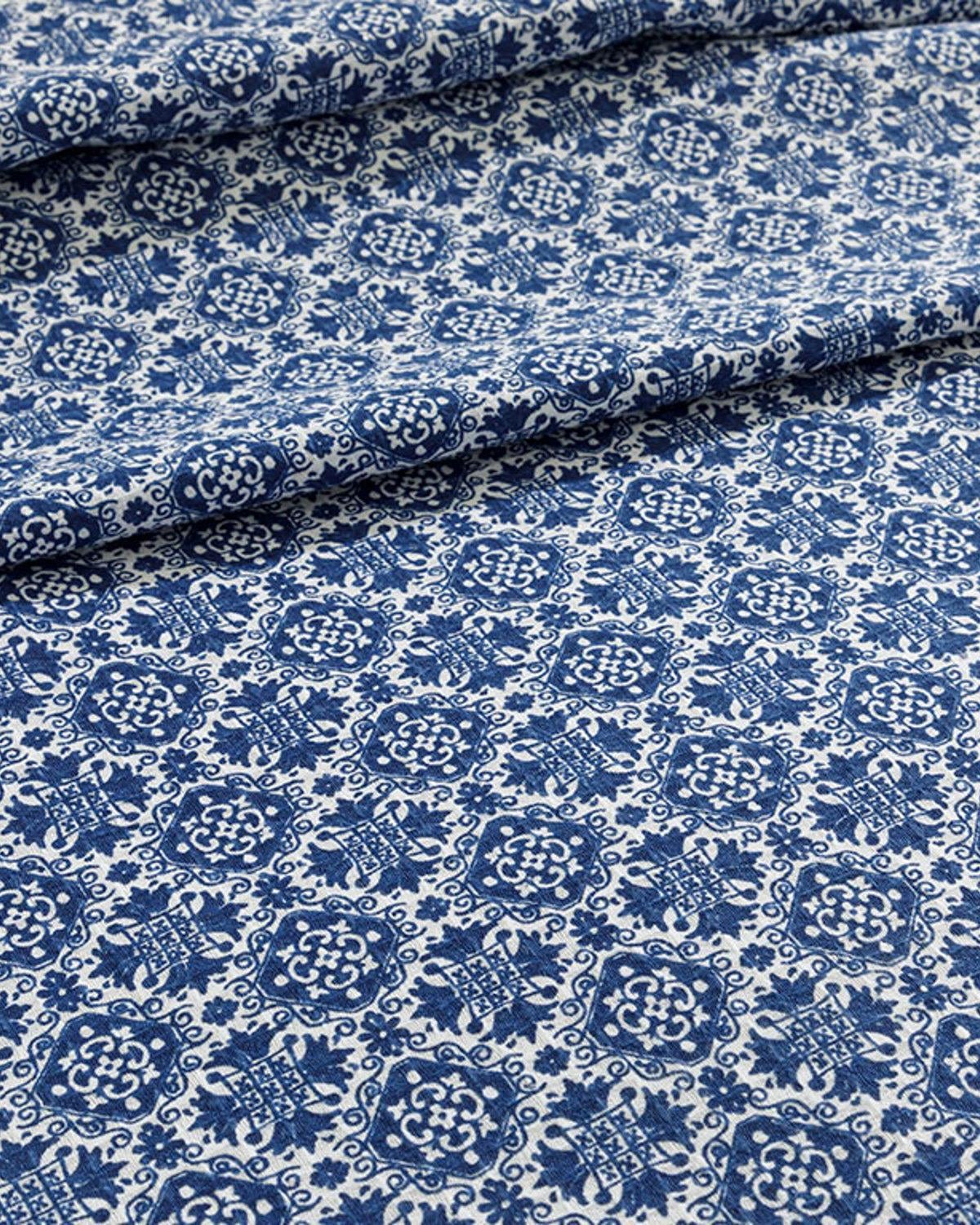 Blueblanc Imprimat Single Pătură De Vară 150x220 cm Bleumarin