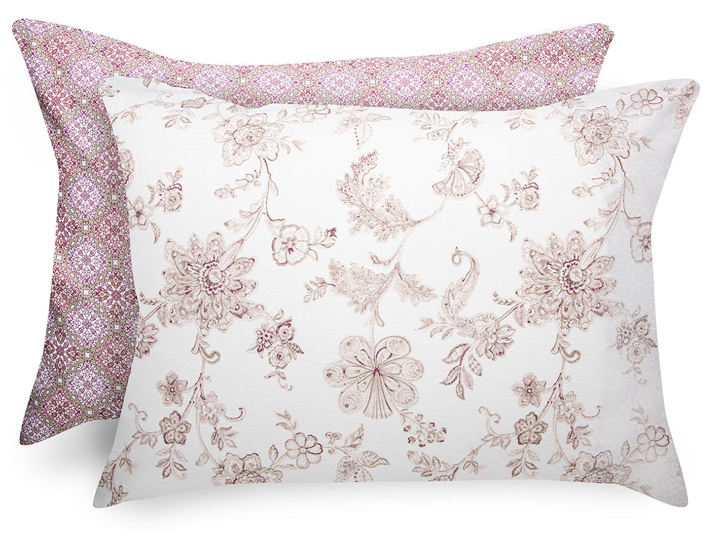 Boho Jacobean 57 Tel / 144 Numărul de fir 2 set 50x70 cm Damson