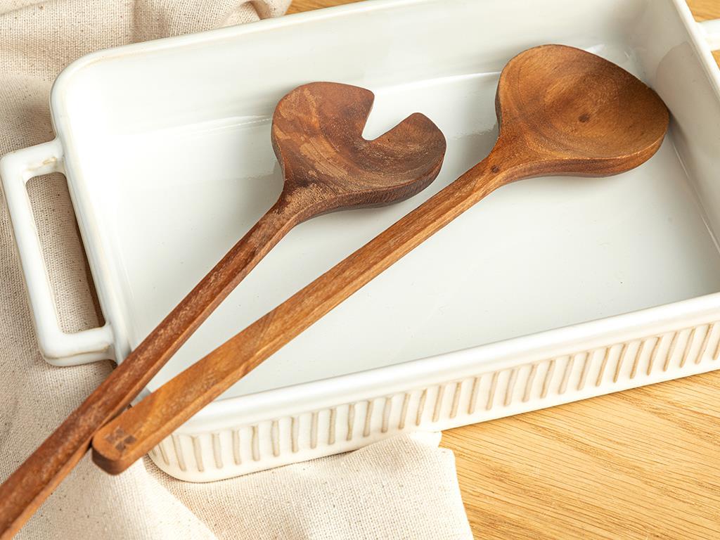 Brian Nuc Cu 2 Piese Set Platouri 29 cm Cafeniu