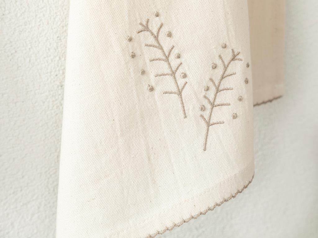Briony Cotton Drying Cloth 30x50 cm Beige