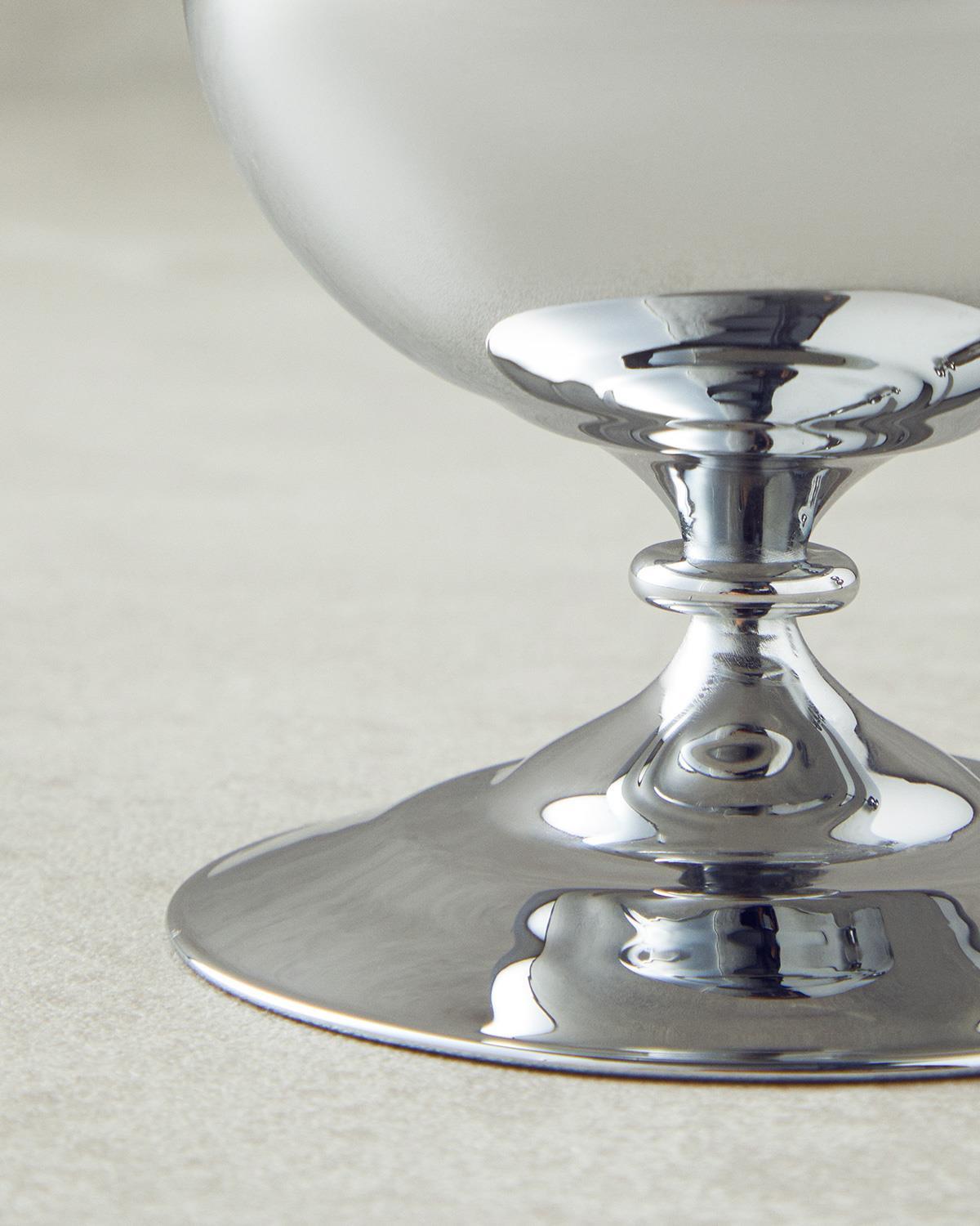 Bubble Sticlă Single Vază 8.5x16.5 cm Silver