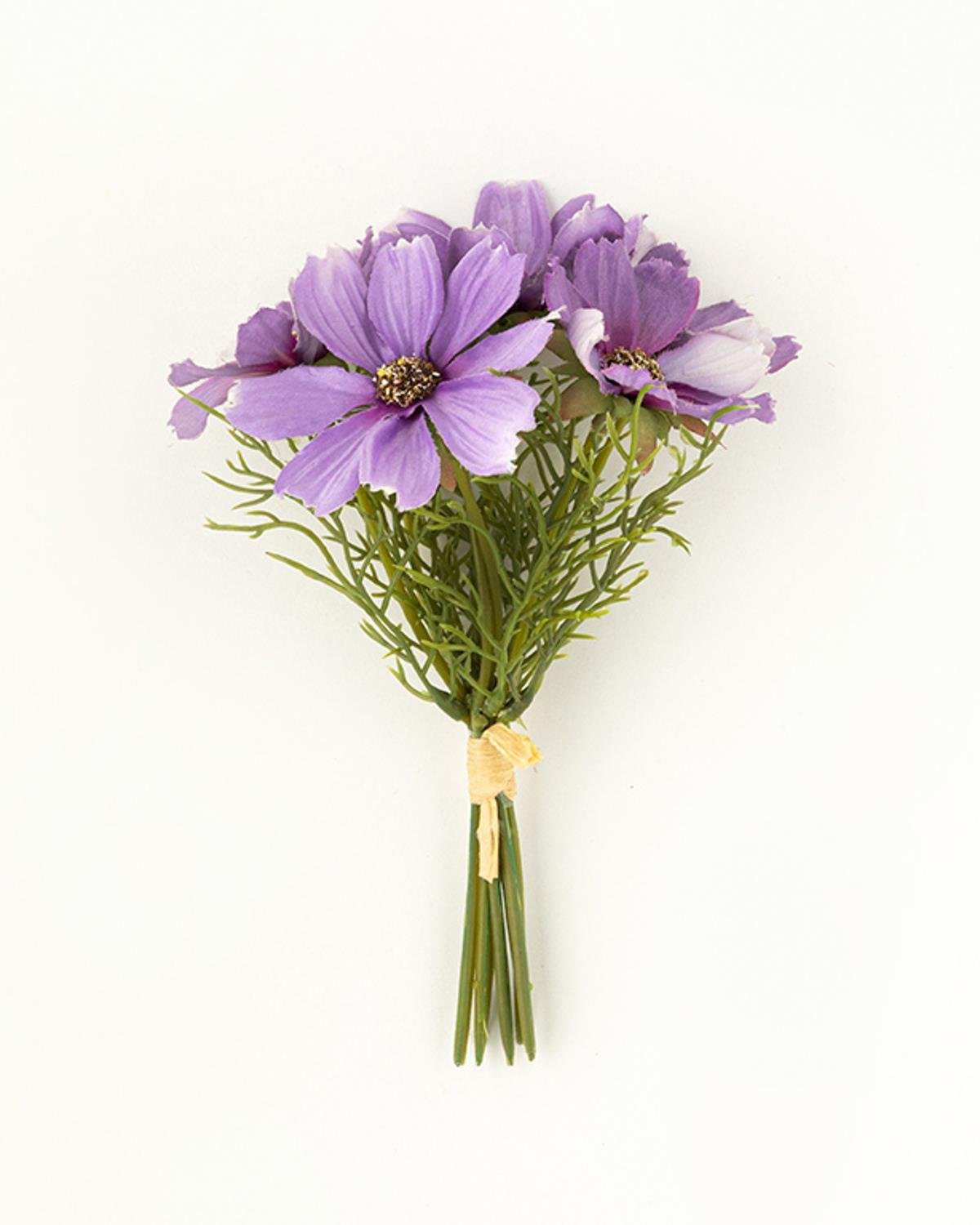 buchet Floare Artificial Cu O Singură 19 cm Violet