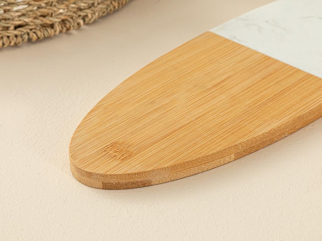 Buena Bamboo Marbled Cutting Board 29x17 cm