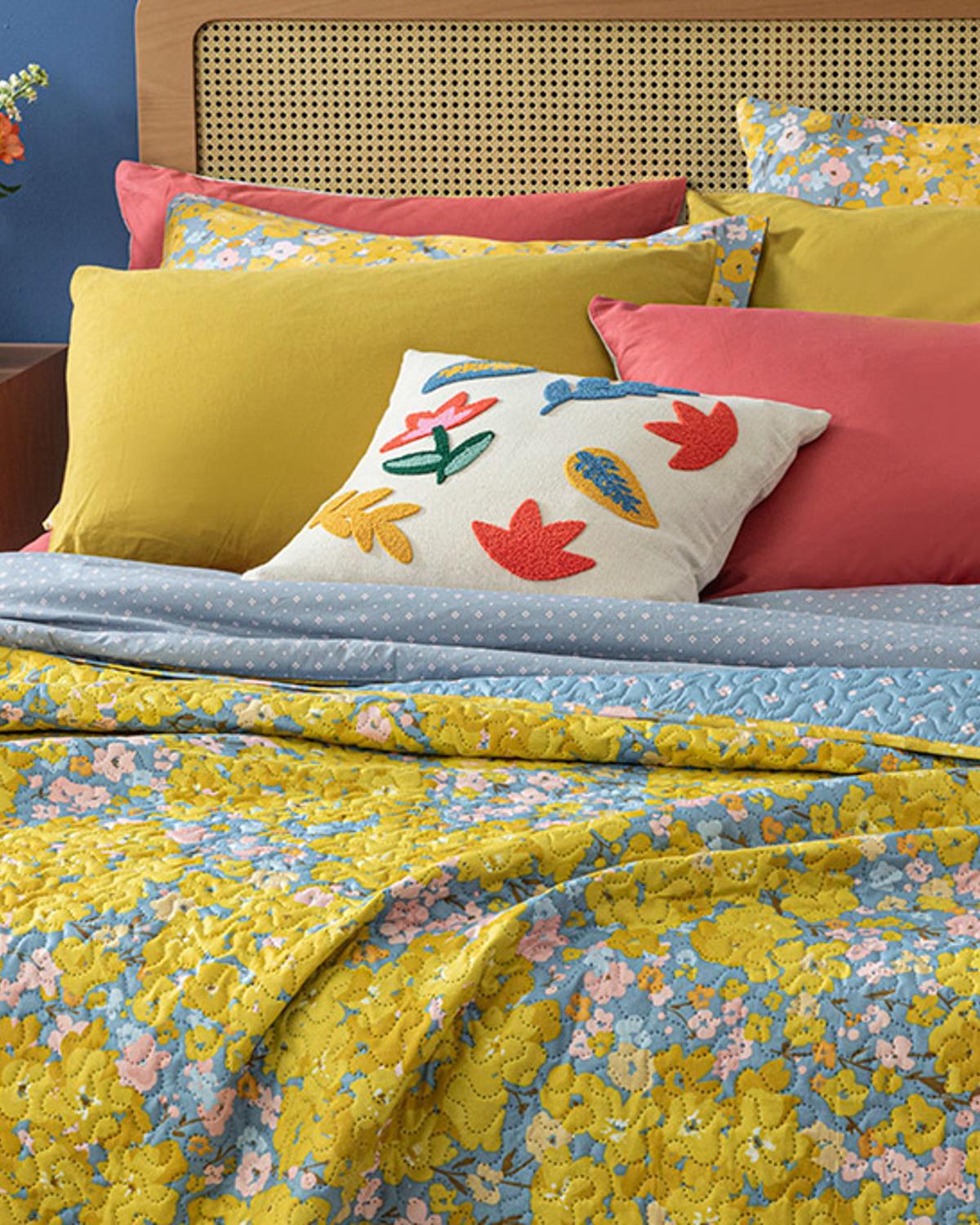 Buttercup Cuvertură Multifuncțională Single, 160*220 Cm, Pudra-Ecru