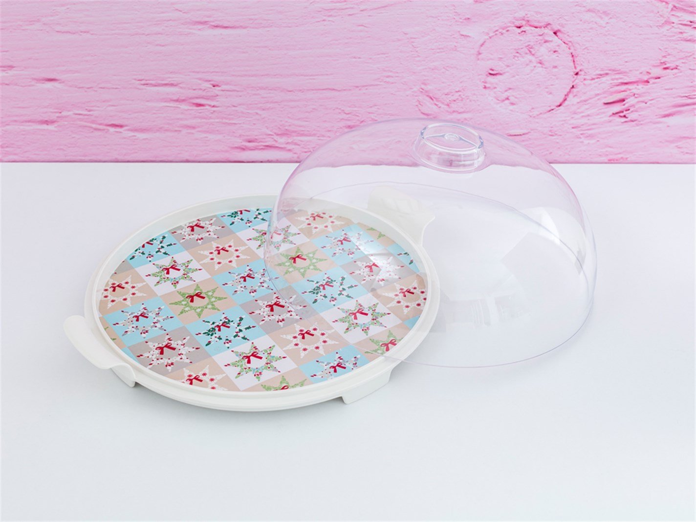 Celly   30 cm Burgundia-gri