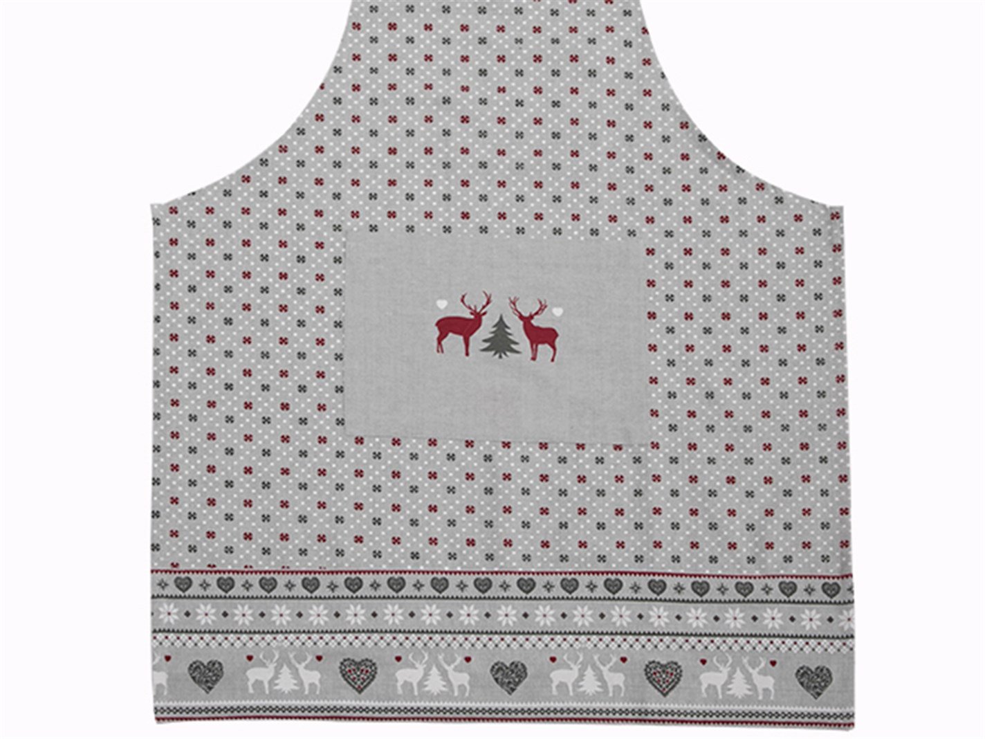 cerb Tipărit  70x90 cm Gri-roșu
