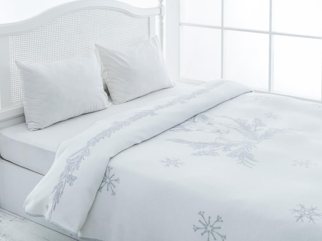 Cerbi veseli Cottony Double Person  PĂTURĂ 200x220 cm Gri.